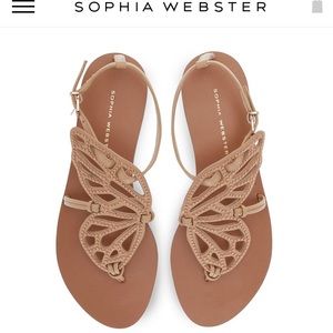 NEW Sophia Webster Bibi Butterfly Sandal 6.5